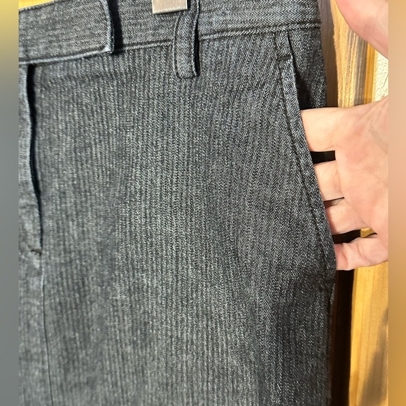 Talbots Black Denim Pencil Skirt Size 8 Like New - Picture 3 of 8